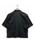 HOMME PLISSE ISSEY MIYAKE (オム プリッセ イッセイ ミヤケ) リネン混半袖シャツ ブラック サイズ:2：10000円