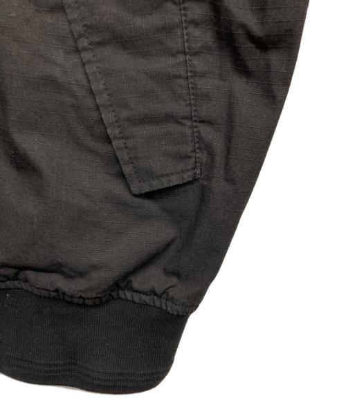 NUDIE JEANS（ヌーディー・ジーンズ）NUDIE JEANS (ヌーディー・ジーンズ) ボンバージャケット ブラック サイズ:Lの古着・服飾アイテム