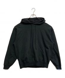 AURALEE（オーラリー）の古着「ソフト プルオーバーパーカー」｜ブラック