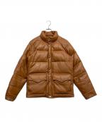 A BATHING APEア ベイシング エイプ）の古着「シープスキンダウンジャケット」｜ブラウン