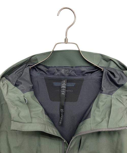 LULULEMON（ルルレモン）LULULEMON (ルルレモン) ナイロンジャケット グリーン サイズ:XLの古着・服飾アイテム