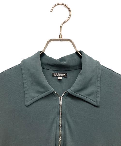 GIORGIO ARMANI（ジョルジョアルマーニ）GIORGIO ARMANI (ジョルジョアルマーニ) 半袖シャツ グリーン サイズ:50の古着・服飾アイテム