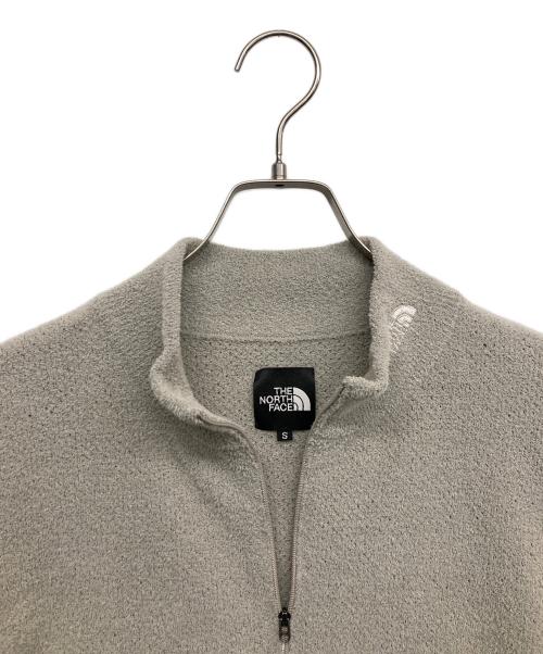 THE NORTH FACE（ザ ノース フェイス）THE NORTH FACE (ザ ノース フェイス) バーサエアリーハーフジップニット グレー サイズ:S 未使用品の古着・服飾アイテム