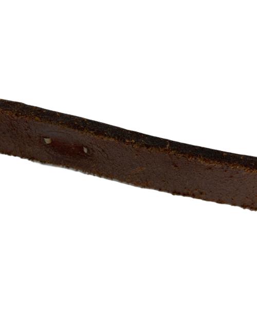 htc（エイチティーシー）htc (エイチティーシー) ウエスタンスタッズベルト ブラウン サイズ:32の古着・服飾アイテム