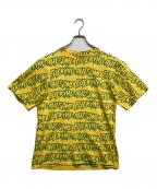 FUCKING AWESOMEファッキンオーサム）の古着「ロゴTシャツ」｜イエロー