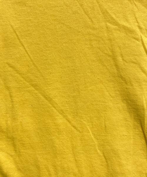 FUCKING AWESOME（ファッキンオーサム）Fucking Awesome (ファッキンオーサム) ロゴTシャツ イエロー サイズ:Mの古着・服飾アイテム
