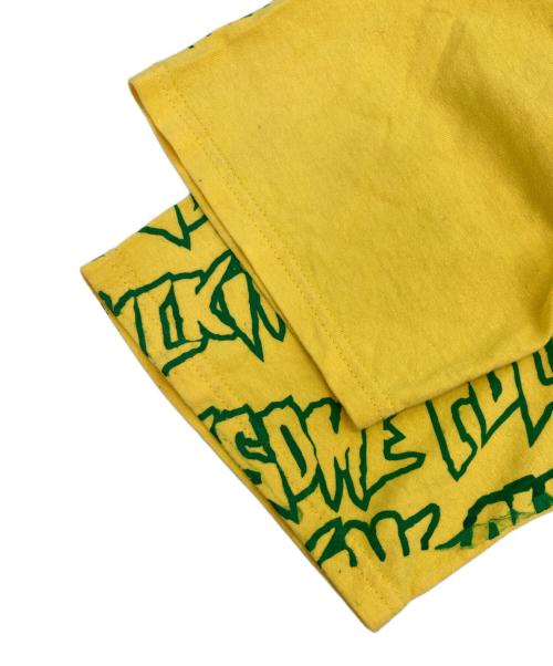 FUCKING AWESOME（ファッキンオーサム）Fucking Awesome (ファッキンオーサム) ロゴTシャツ イエロー サイズ:Mの古着・服飾アイテム