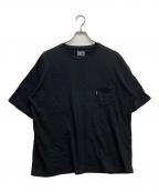 TIGHTBOOTH PRODUCTIONタイトブースプロダクション）の古着「ポケットTシャツ」｜ブラック