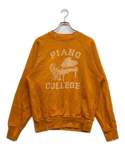 KAPITAL（キャピタル）KAPITAL (キャピタル) プリントスウェット オレンジ サイズ:2の古着・服飾アイテム