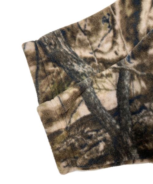 SUPREME（シュプリーム）SUPREME (シュプリーム) Polartec Face Mask Half Zip HoodedSweatshirt ブラウン サイズ:Mの古着・服飾アイテム