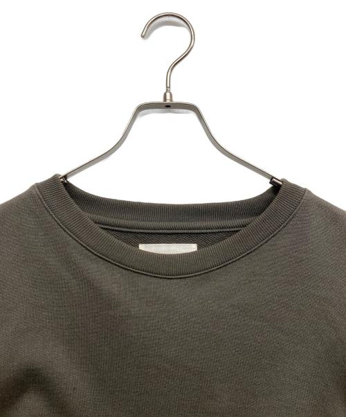 MARKAWARE（マーカウェア）MARKAWARE (マーカウェア) HUGE SWEAT SHIRT ORGANIC COMPACT YARN/スウエット カーキ サイズ:2の古着・服飾アイテム