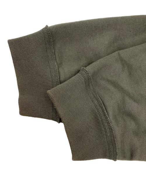 MARKAWARE（マーカウェア）MARKAWARE (マーカウェア) HUGE SWEAT SHIRT ORGANIC COMPACT YARN/スウエット カーキ サイズ:2の古着・服飾アイテム