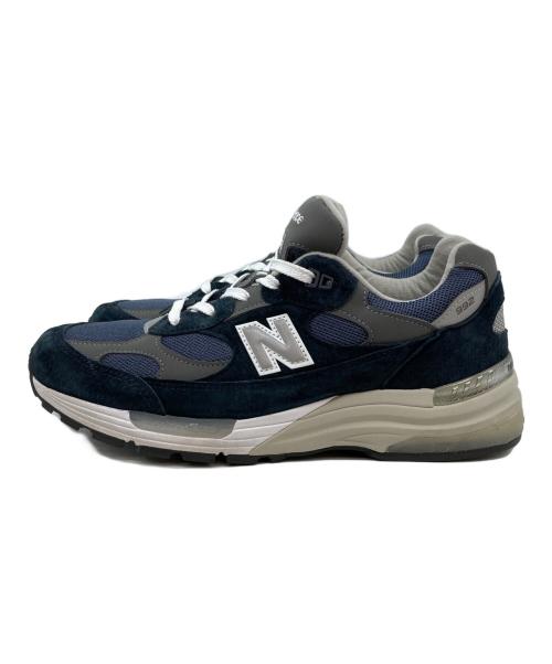 NEW BALANCE（ニューバランス）NEW BALANCE (ニューバランス) ローカットスニーカー ネイビー サイズ:US 9.5 / UK 9 / EU 43 / CM 27.5の古着・服飾アイテム
