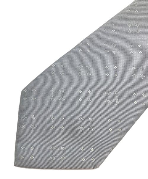 LOUIS VUITTON（ルイ ヴィトン）LOUIS VUITTON (ルイ ヴィトン) シルクネクタイ グレー サイズ:記載無の古着・服飾アイテム