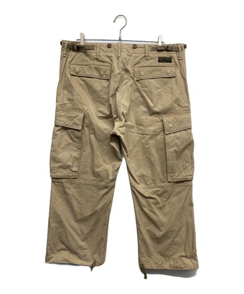RRL（ダブルアールエル）RRL (ダブルアールエル) BEAMS PLUS (ビームスプラス) コットン サープラス カーゴ パンツ ベージュ サイズ:W36 / 91cmの古着・服飾アイテム