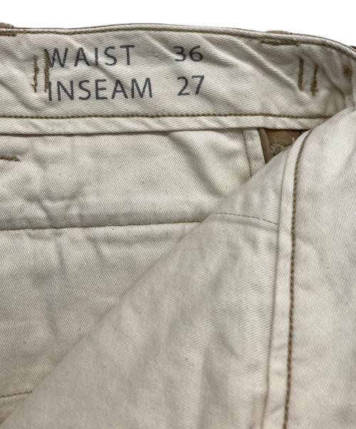RRL（ダブルアールエル）RRL (ダブルアールエル) BEAMS PLUS (ビームスプラス) コットン サープラス カーゴ パンツ ベージュ サイズ:W36 / 91cmの古着・服飾アイテム