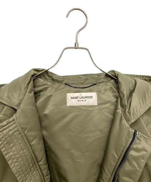 Saint Laurent Paris（サンローランパリ）Saint Laurent Paris (サンローランパリ) N-3Bタイプコート グリーン サイズ:48の古着・服飾アイテム