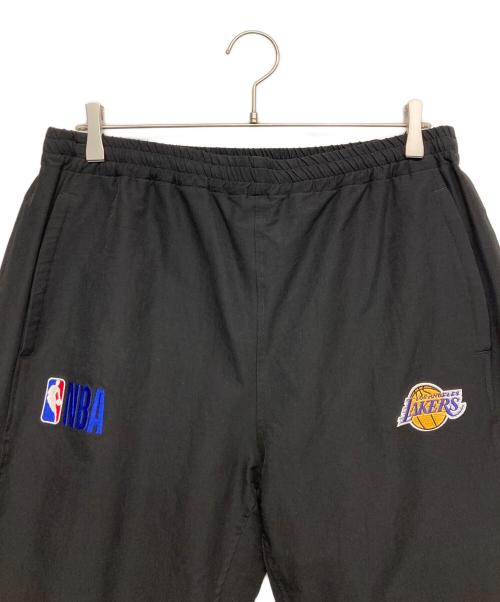 NBA（エヌビーエー）NBA (エヌビーエー) Nylon signature pants ブラック サイズ:XL 未使用品の古着・服飾アイテム