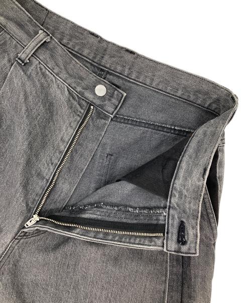 stein（シュタイン）stein (シュタイン) RECONSTRUCTION WIDE DENIM JEANS ブラック サイズ:Sの古着・服飾アイテム