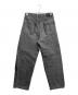 stein (シュタイン) RECONSTRUCTION WIDE DENIM JEANS ブラック サイズ:S：12000円