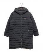 DANTONダントン）の古着「MIDDLE DOWN HOODED COAT」｜ブラック