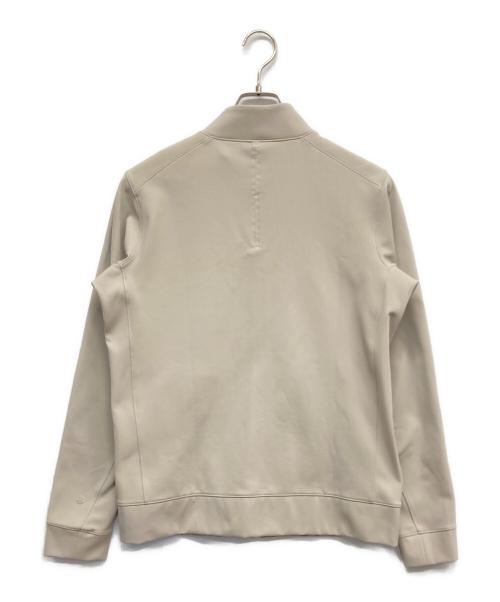 LULULEMON（ルルレモン）LULULEMON (ルルレモン) ジップアップジャケット ベージュ サイズ:Sの古着・服飾アイテム