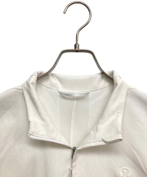 LULULEMON（ルルレモン）LULULEMON (ルルレモン) ハーフジップジャケット ホワイト サイズ:Sの古着・服飾アイテム