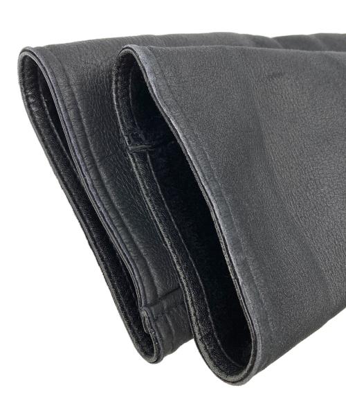 ANNE KLEIN（アンクライン）ANNE KLEIN (アンクライン) リアルムートンジャケット ブラック サイズ:9の古着・服飾アイテム