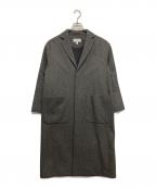 HYKE×UNITED ARROWSハイク×ユナイテッドアローズ）の古着「別注ラムウールショップコート」｜グレー