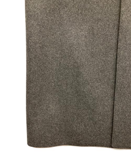 HYKE（ハイク）HYKE (ハイク) UNITED ARROWS (ユナイテッドアローズ) 別注ラムウールショップコート グレー サイズ:1の古着・服飾アイテム