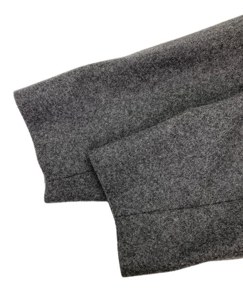 HYKE（ハイク）HYKE (ハイク) UNITED ARROWS (ユナイテッドアローズ) 別注ラムウールショップコート グレー サイズ:1の古着・服飾アイテム