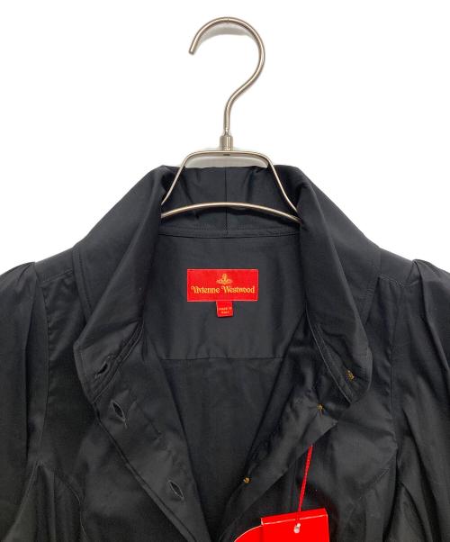 Vivienne Westwood（ヴィヴィアンウエストウッド）Vivienne Westwood (ヴィヴィアンウエストウッド) カラーオーブ刺繍シャツ ブラック サイズ:40の古着・服飾アイテム