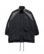 The Ennnoy Professionalザ エンノイ プロフェッショナル）の古着「PADDED NYLON BENCH COAT」｜ネイビー