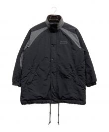 The Ennnoy Professional（ザ エンノイ プロフェッショナル）の古着「PADDED NYLON BENCH COAT」｜ネイビー