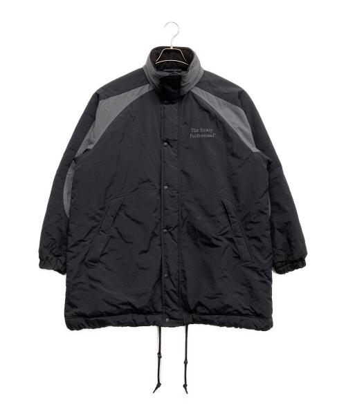 The Ennnoy Professional（ザ エンノイ プロフェッショナル）The Ennnoy Professional (ザ エンノイ プロフェッショナル) PADDED NYLON BENCH COAT ネイビー サイズ:Lの古着・服飾アイテム