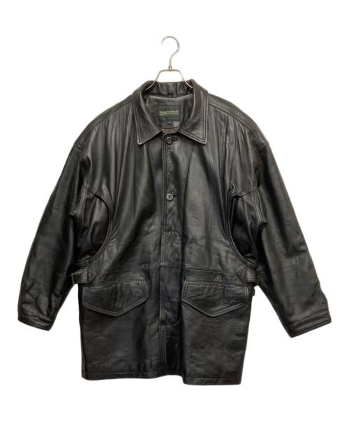 FLYing scotsman（フライングスコッツマン）Flying Scotsman (フライングスコッツマン) レザージャケット ブラック サイズ:Lの古着・服飾アイテム