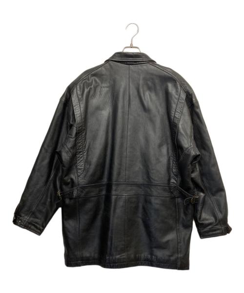 FLYing scotsman（フライングスコッツマン）Flying Scotsman (フライングスコッツマン) レザージャケット ブラック サイズ:Lの古着・服飾アイテム