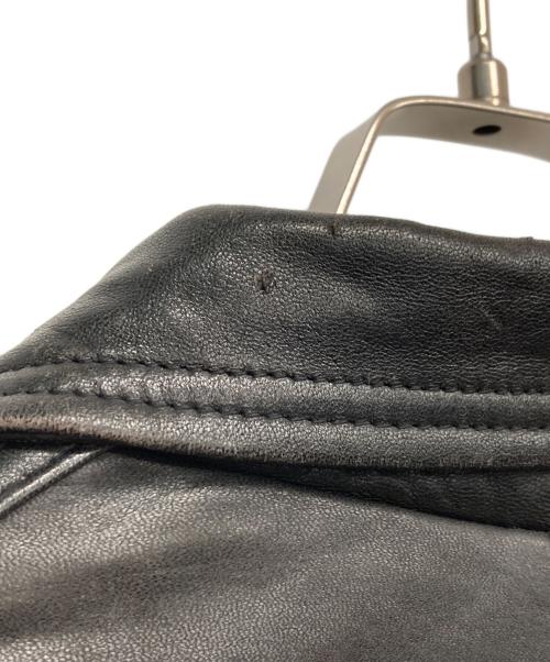 FLYing scotsman（フライングスコッツマン）Flying Scotsman (フライングスコッツマン) レザージャケット ブラック サイズ:Lの古着・服飾アイテム