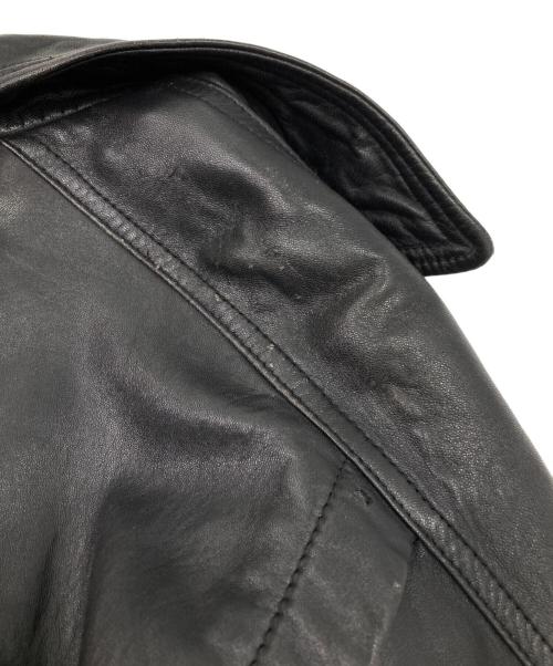 FLYing scotsman（フライングスコッツマン）Flying Scotsman (フライングスコッツマン) レザージャケット ブラック サイズ:Lの古着・服飾アイテム