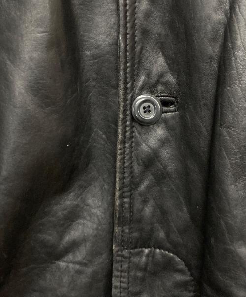 FLYing scotsman（フライングスコッツマン）Flying Scotsman (フライングスコッツマン) レザージャケット ブラック サイズ:Lの古着・服飾アイテム