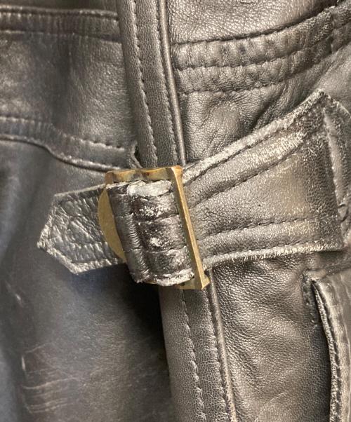 FLYing scotsman（フライングスコッツマン）Flying Scotsman (フライングスコッツマン) レザージャケット ブラック サイズ:Lの古着・服飾アイテム