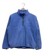 L.L.Beanエルエルビーン）の古着「ハーフジップフリースプルオーバー」｜ブルー