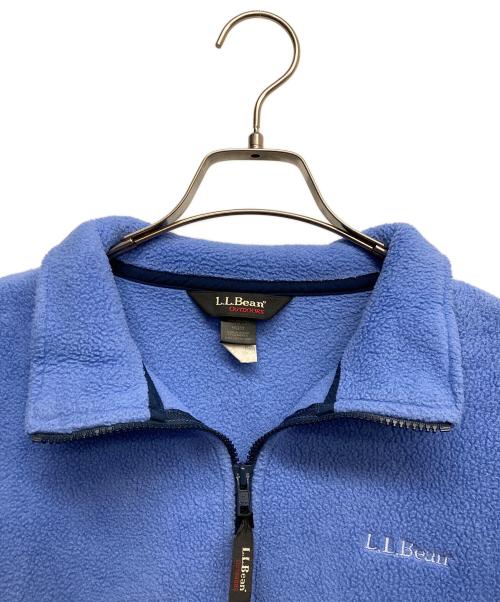L.L.Bean（エルエルビーン）L.L.Bean (エルエルビーン) ハーフジップフリースプルオーバー ブルー サイズ:無しの古着・服飾アイテム
