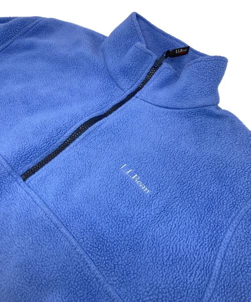 L.L.Bean（エルエルビーン）L.L.Bean (エルエルビーン) ハーフジップフリースプルオーバー ブルー サイズ:無しの古着・服飾アイテム