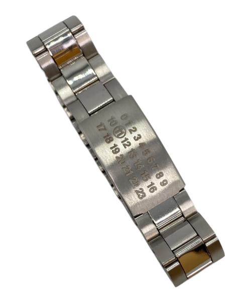 Maison Margiela（メゾンマルジェラ）Maison Margiela (メゾンマルジェラ) WATCH-BELT シルバーの古着・服飾アイテム