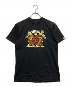 A BATHING APEアベイシングエイプ）の古着「プリントTシャツ」｜ブラック