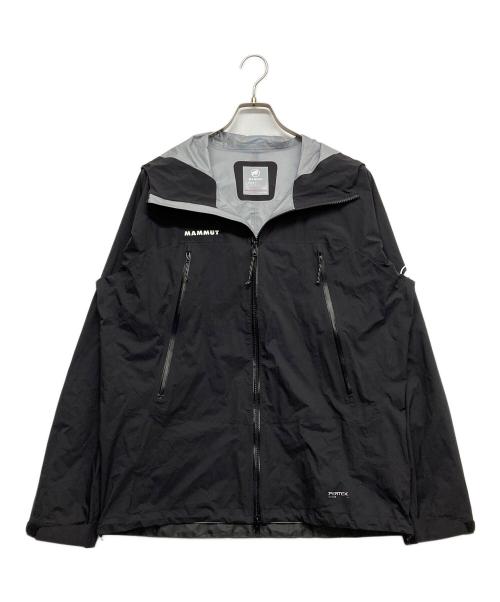 MAMMUT（マムート）MAMMUT (マムート) Masao Light Rain-Suit ブラック サイズ:XLの古着・服飾アイテム
