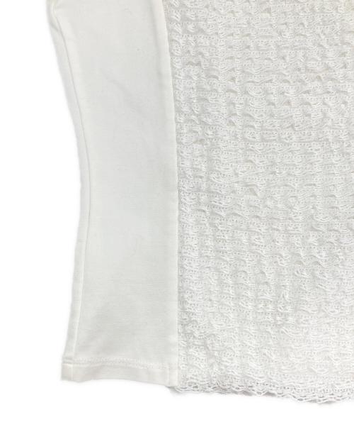 M'S GRACY（エムズグレイシー）M'S GRACY (エムズグレイシー) 半袖カットソー ホワイト サイズ:40の古着・服飾アイテム