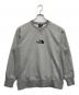 THE NORTH FACE（ザ ノース フェイス）の古着「ロゴスウェット」｜グレー