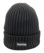 SUPREMEシュプリーム）の古着「ボックスロゴニットキャップ」｜ブラック